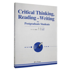 Critical thinking, reading and writing for postgraduate students